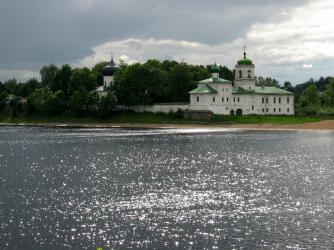 Мирожский монастырь в Завеличье (Псков)